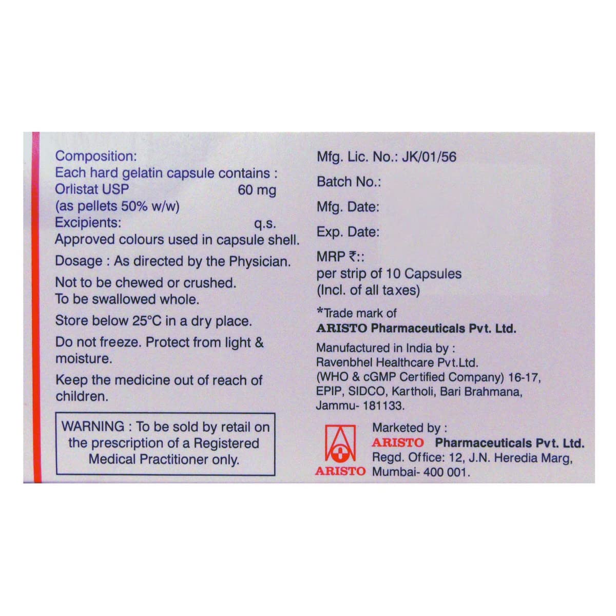 OSTAT 60MG