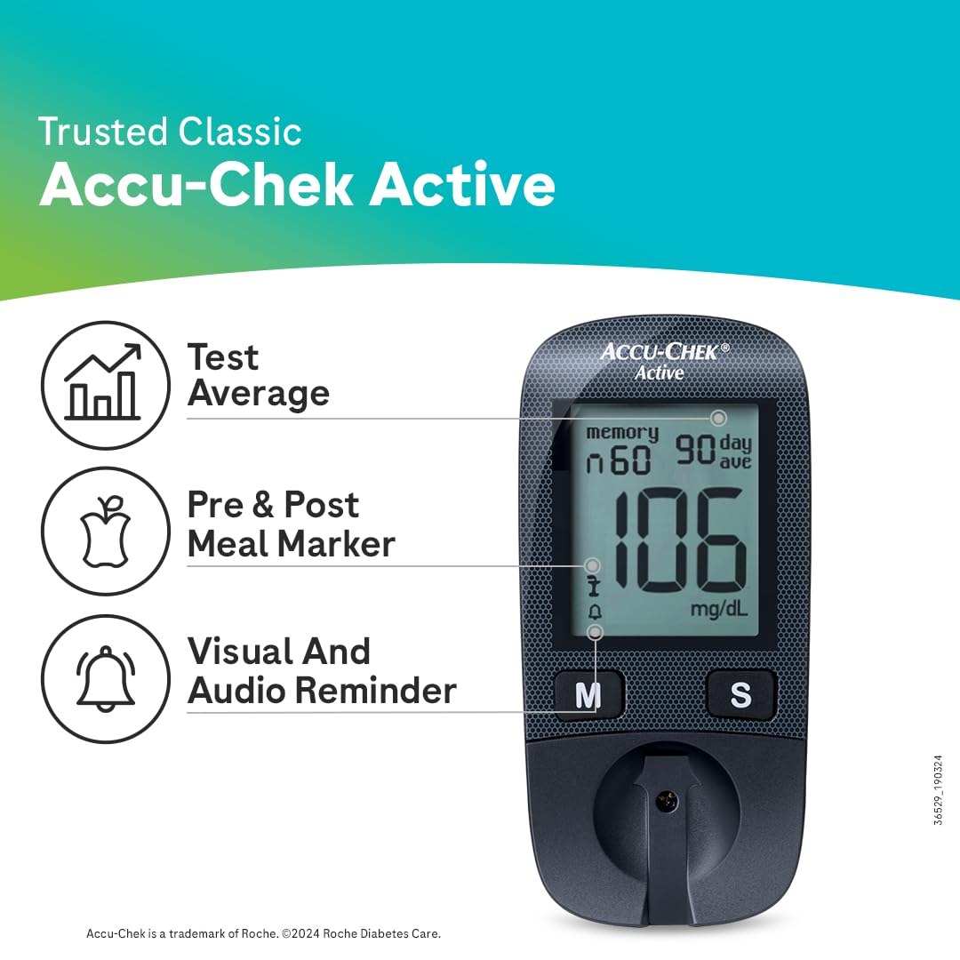 Accu-Chek Active Blood Glucose Glucometer