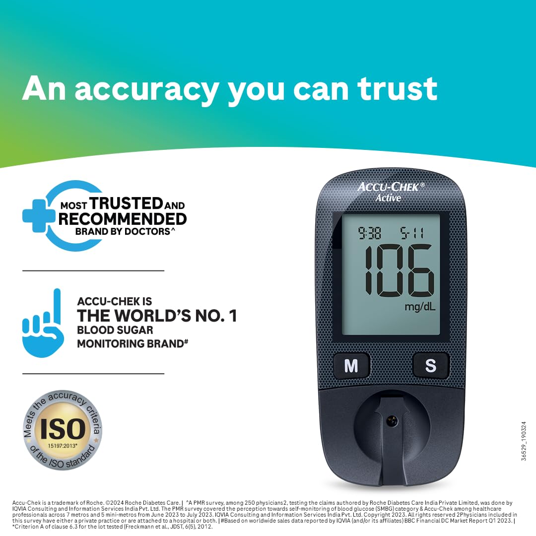 Accu-Chek Active Blood Glucose Glucometer