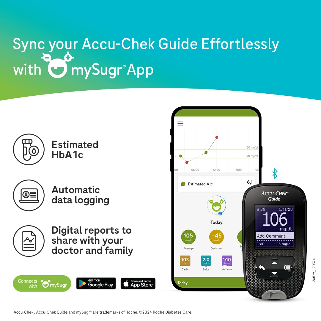 Accu-Chek Guide Blood Glucose Glucometer