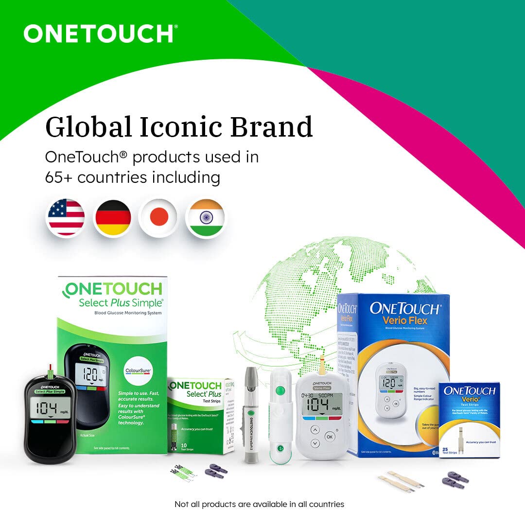 OneTouch Verio Flex Meter Blood Glucose Monitoring System