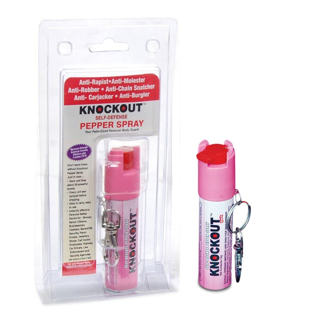 KNOCKOUT Self Defence Pepper Spray