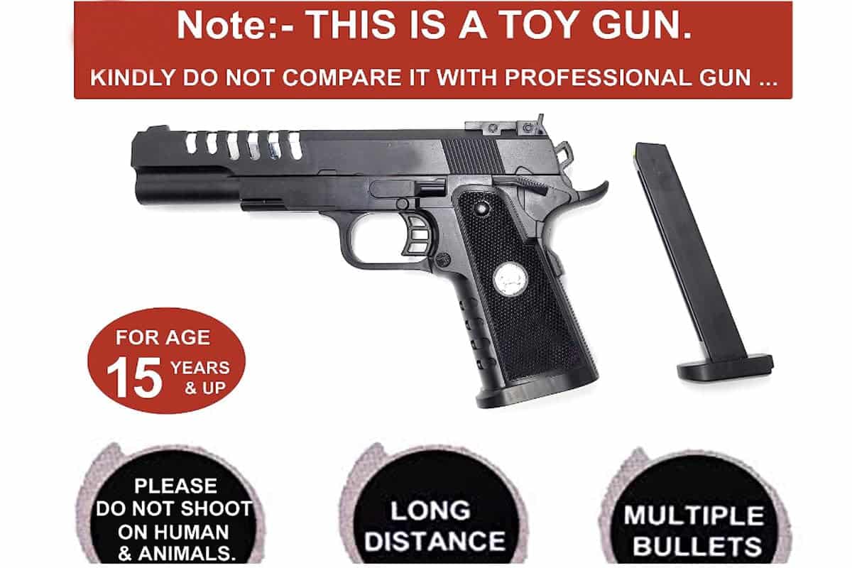Mouser Pistol Toy Shooting Gun